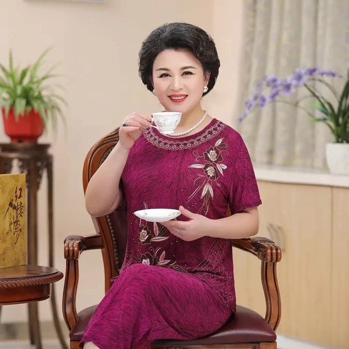 Đồ Bộ Trung Niên Thun Lạnh