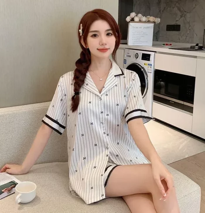 Đồ Ngủ Nữ Đẹp Ngắn Tay Mát Mẻ Trong Những Ngày Hè